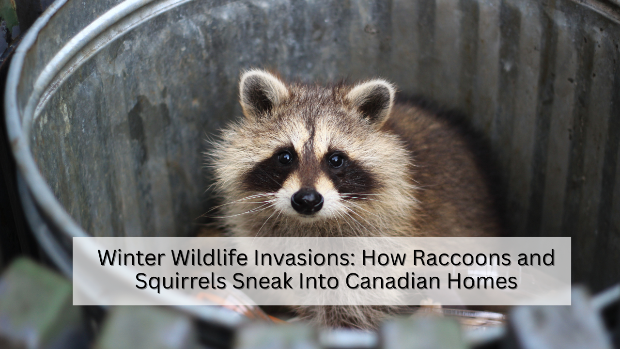 Winter Wildlife Invasions How Raccoons and Squirrels Sneak Into Canadian Homes