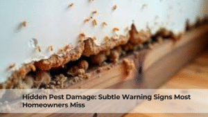 Hidden Pest Damage Subtle Warning Signs Most Homeowners Miss