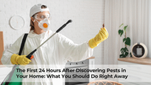 The First 24 Hours After Discovering Pests in Your Home What You Should Do Right Away