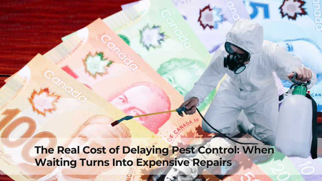 The Real Cost of Delaying Pest Control When Waiting Turns Into Expensive Repairs