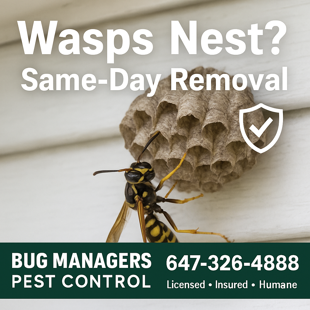 wasp nes removal