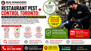 Restaurant Pest Control Toronto, Create a welcoming, pest-free outdoor dining experience with proactive commercial pest control for Port Credit restaurant patios.