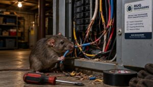 Rats Chewing Electrical Wires
